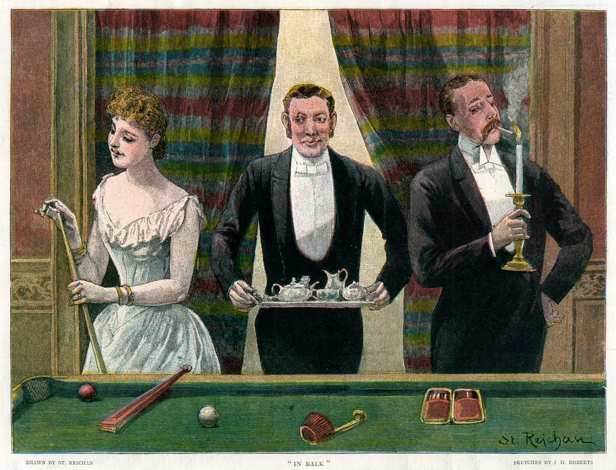 „Balkban”, 1890 alkotó: S Rejchan