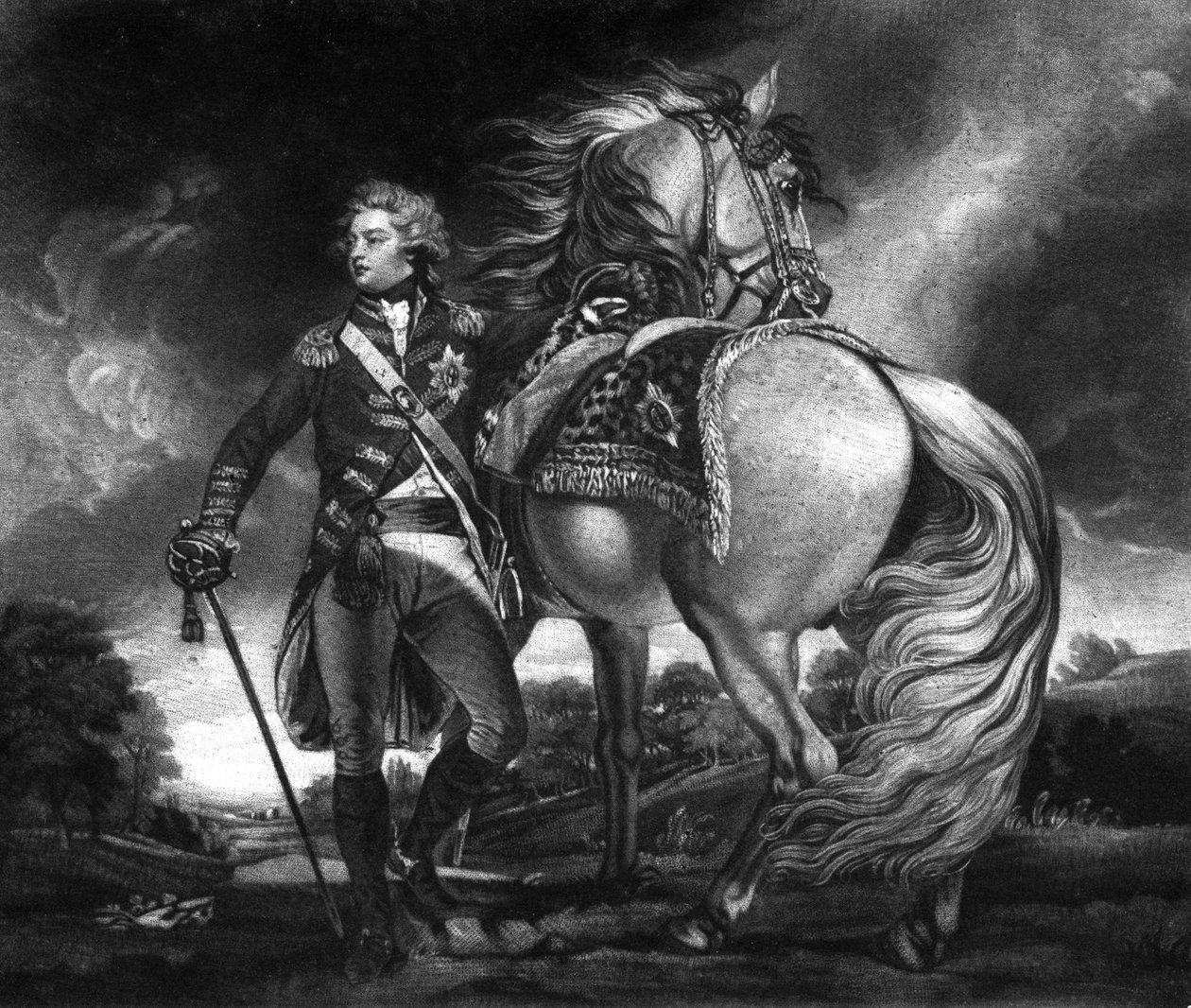 George, walesi herceg. alkotó: S. W. Reynolds