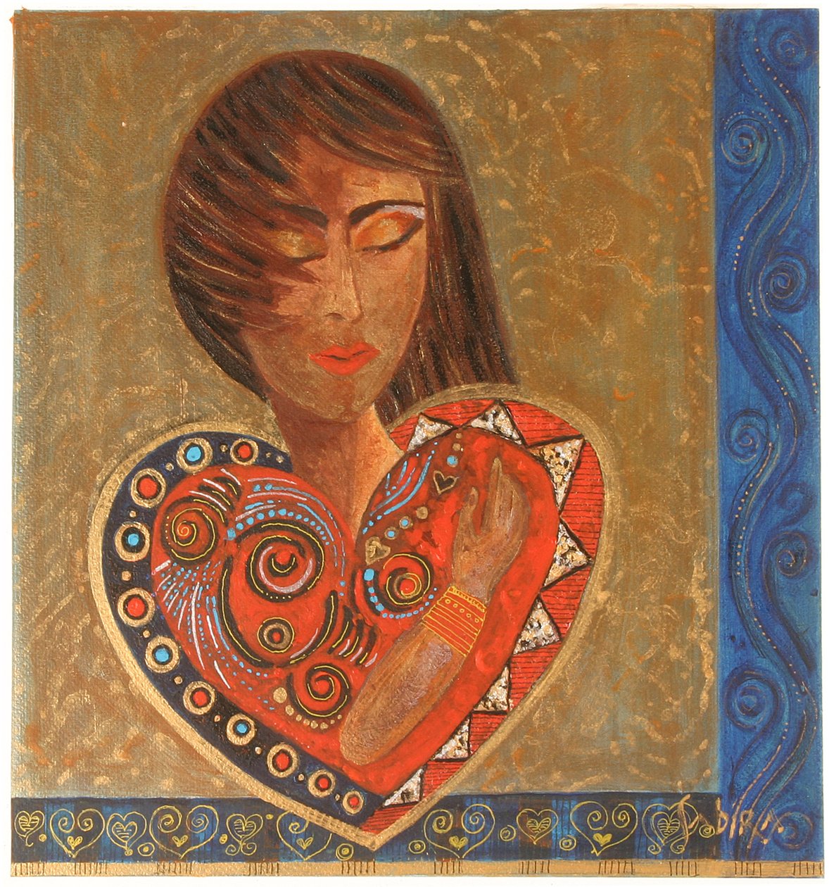 Kéz a szíven, 2007 alkotó: Sabira Manek