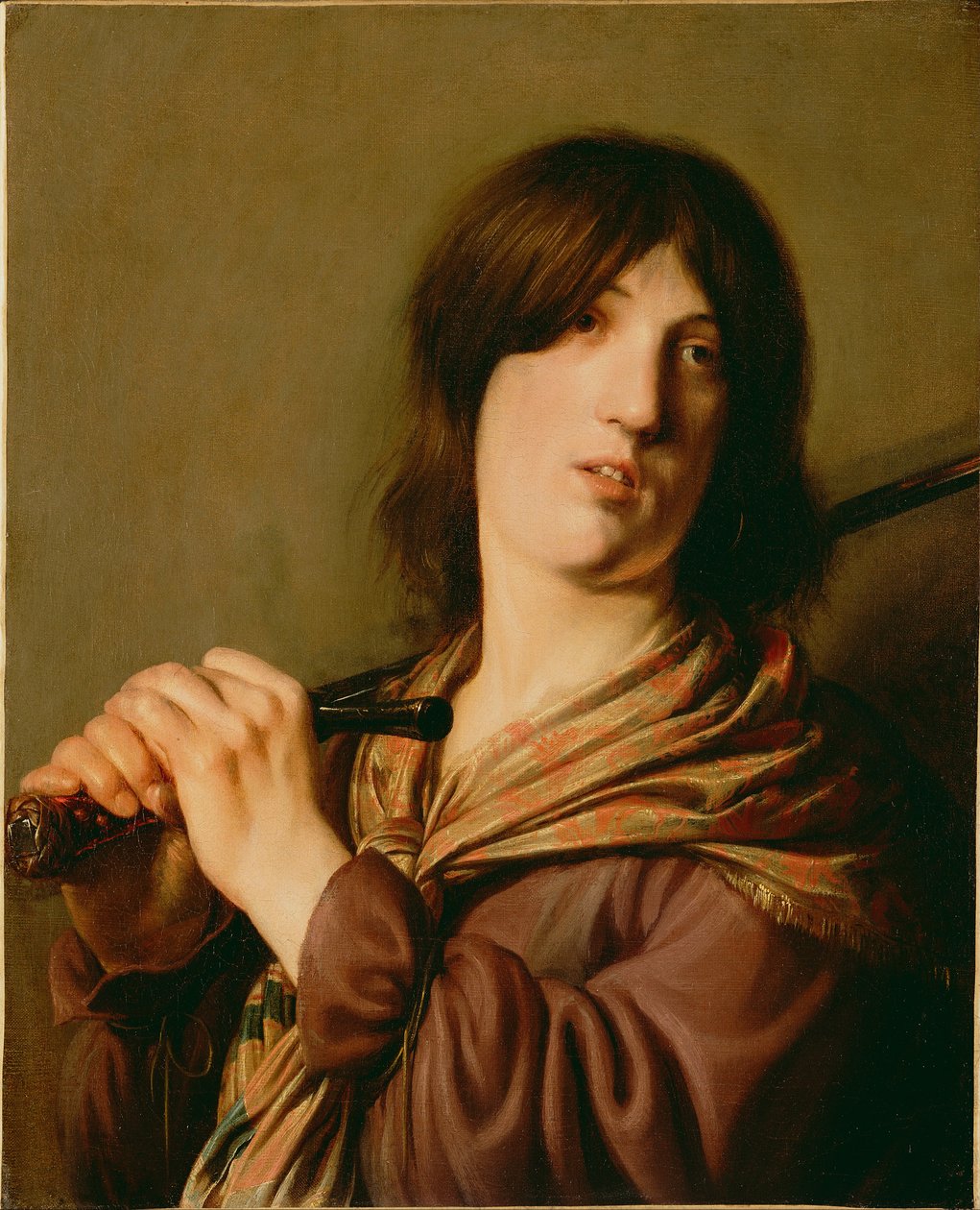 Dávid a kardjával alkotó: Salomon de Bray