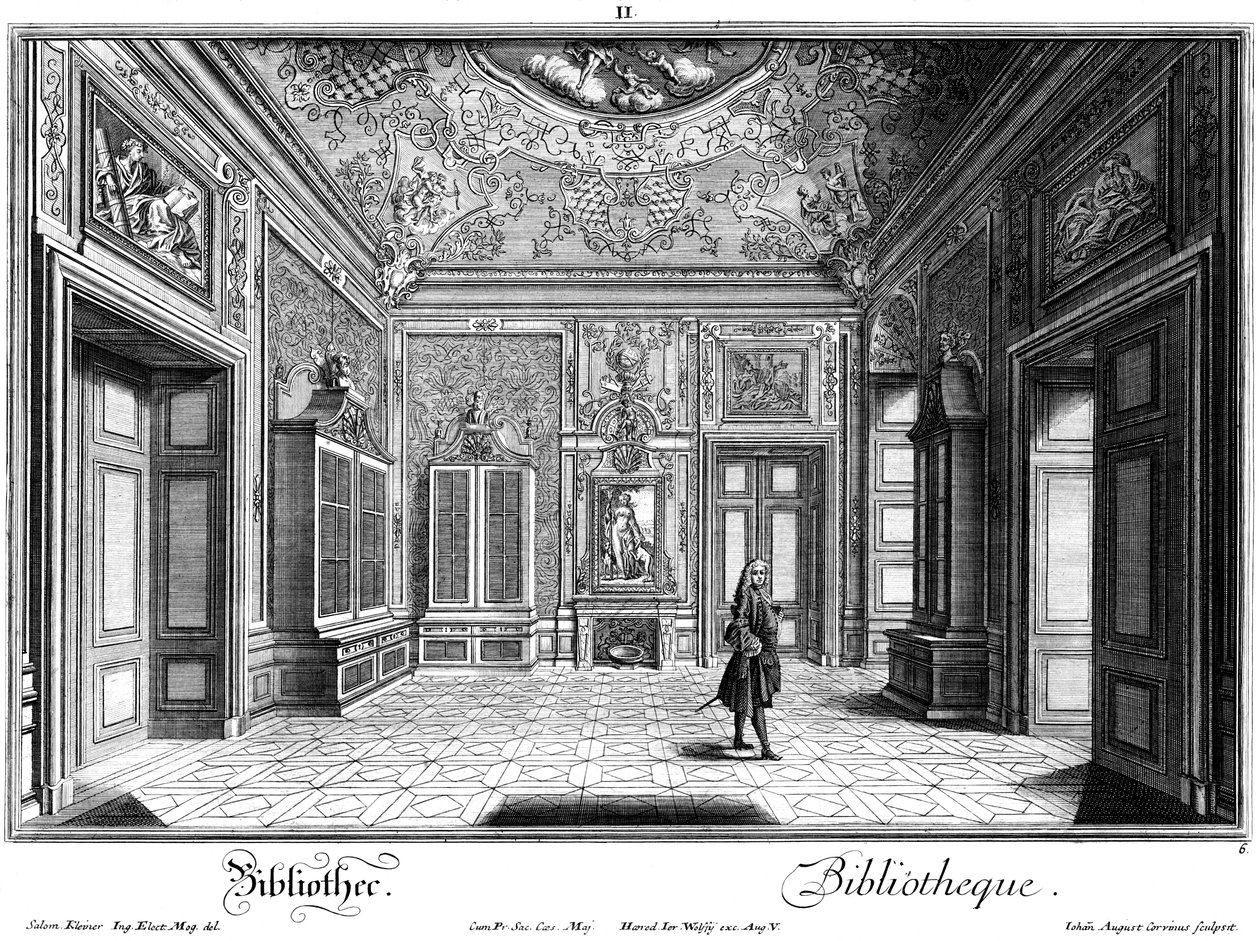könyvtár alkotó: Salomon Kleiner
