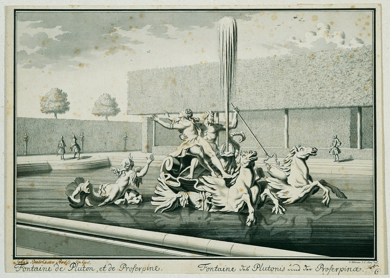 Plútó és Proserpina alkotó: Salomon Kleiner