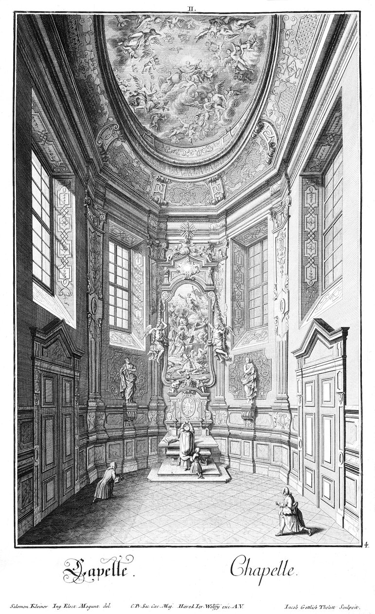 várkápolna alkotó: Salomon Kleiner