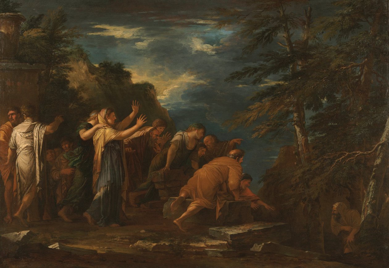 Pitagorasz feltörekvő alvilágból alkotó: Salvator Rosa