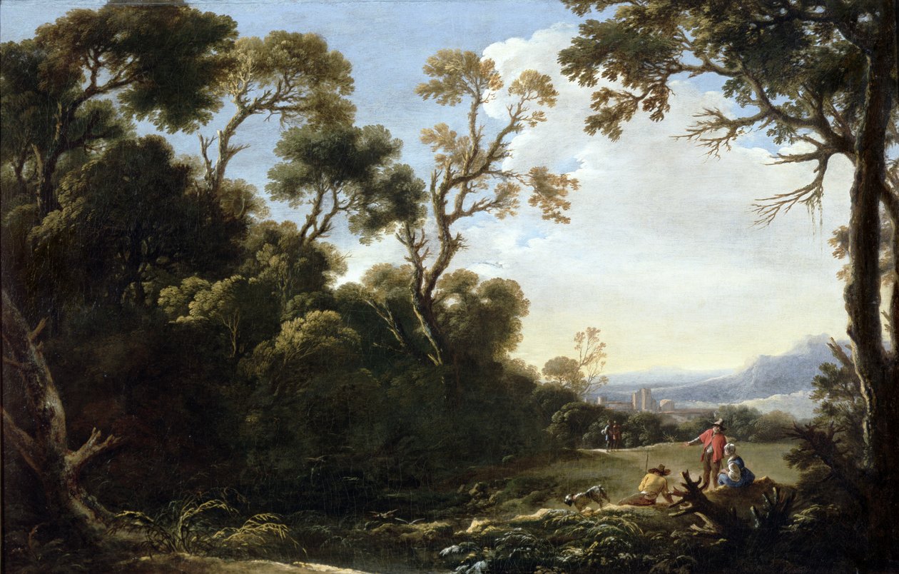 Erdős táj alkotó: Salvator Rosa