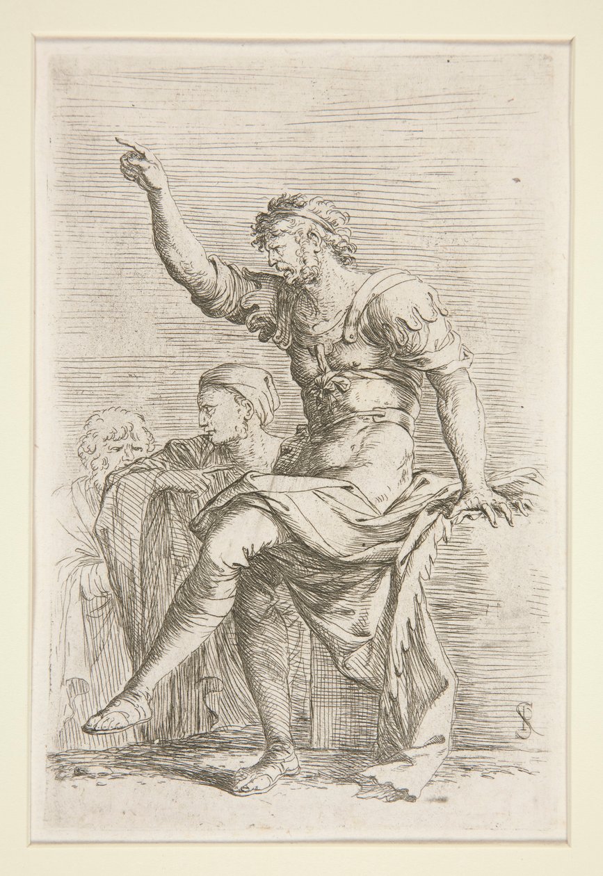 Változatos figura (lakosztály) alkotó: Salvator Rosa
