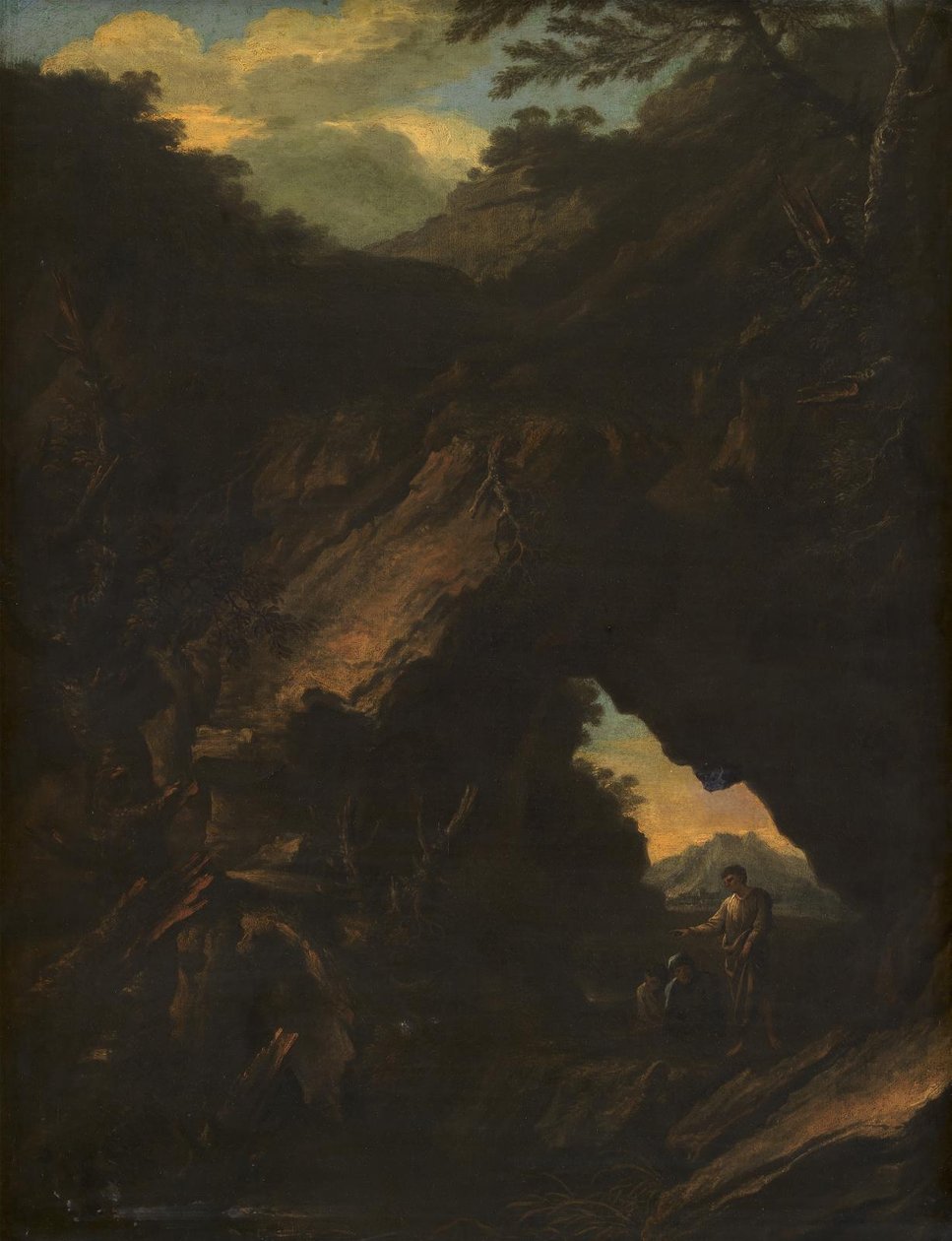 Táj "Arco Naturale"-val alkotó: Salvator Rosa