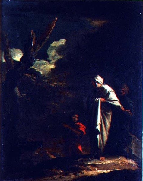 Táj figurákkal alkotó: Salvator Rosa