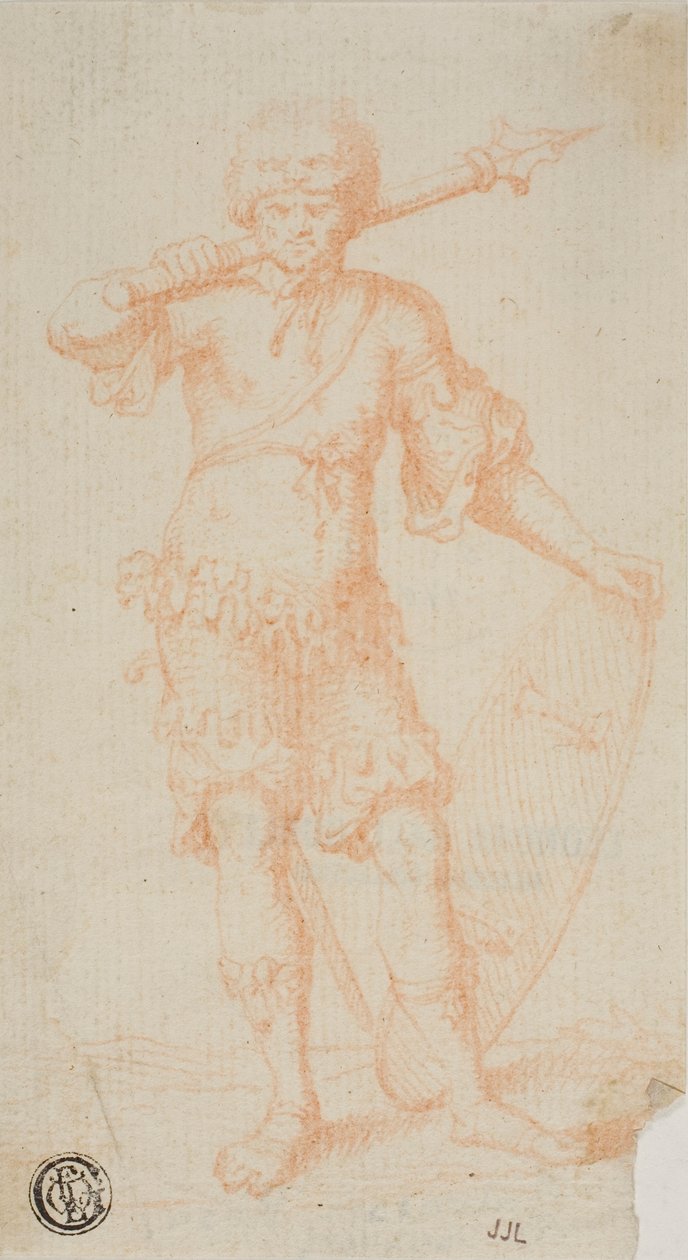 Álló harcos alkotó: Salvator Rosa