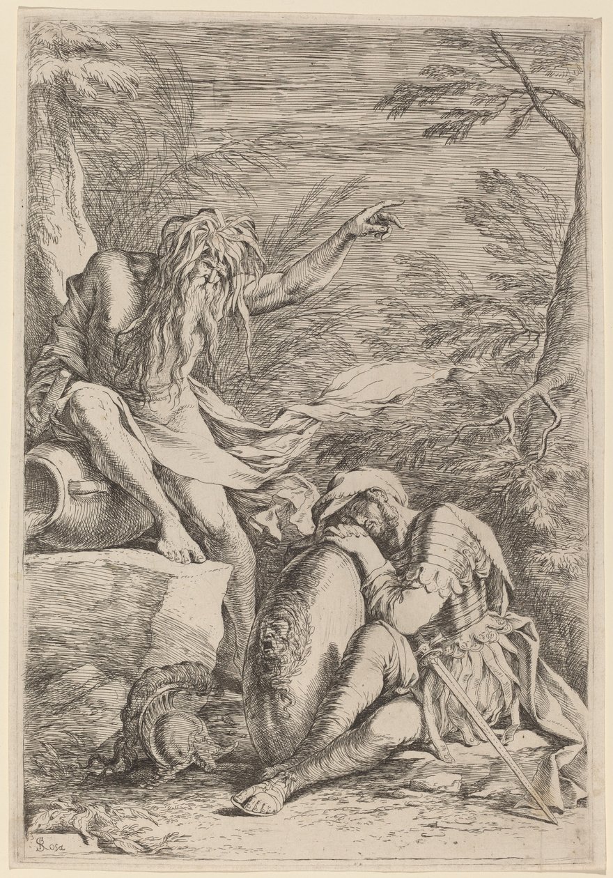 Aeneas álma alkotó: Salvator Rosa