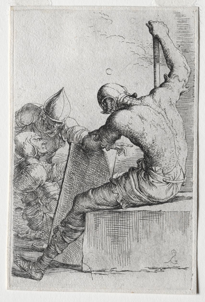 A figura sorozat: Figura, 1656-57. alkotó: Salvator Rosa