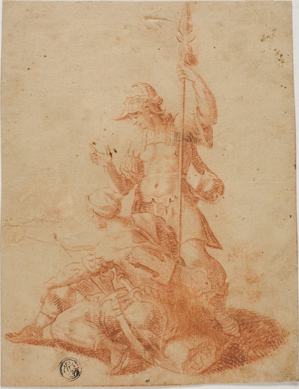 Két férfi harcos alkotó: Salvator Rosa