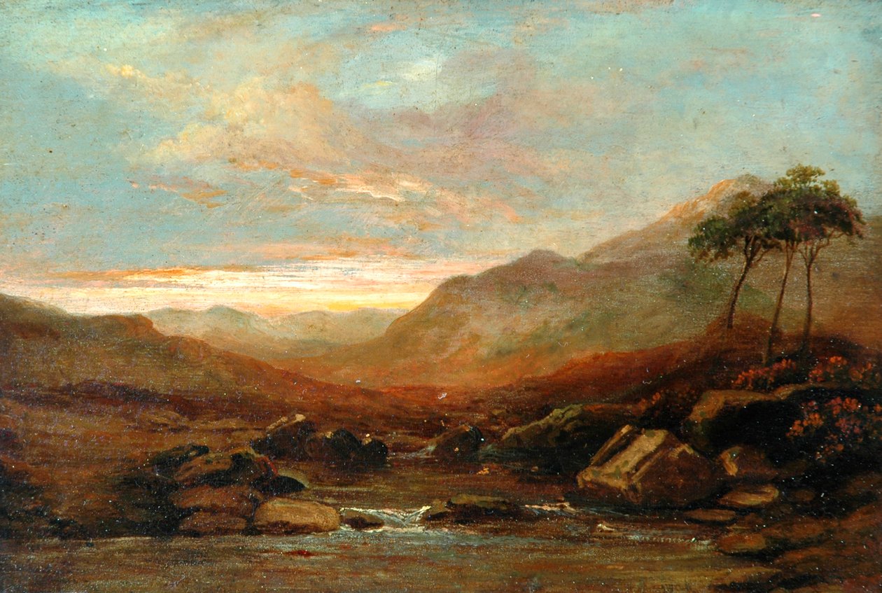Táj, 1822 alkotó: Samuel Bough