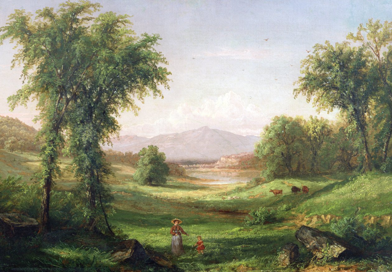 New Hampshire-i táj alkotó: Samuel Colman