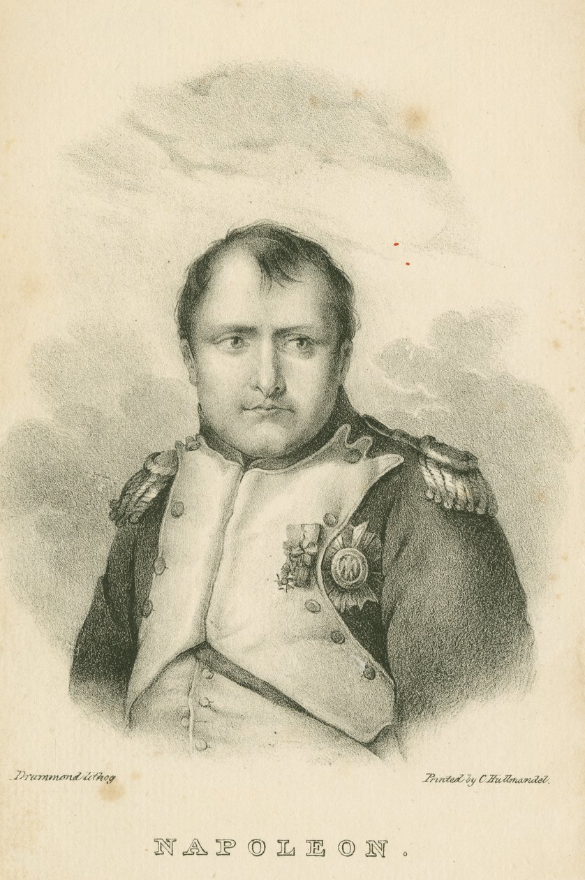 Napóleon, 1825 alkotó: Samuel Drummond