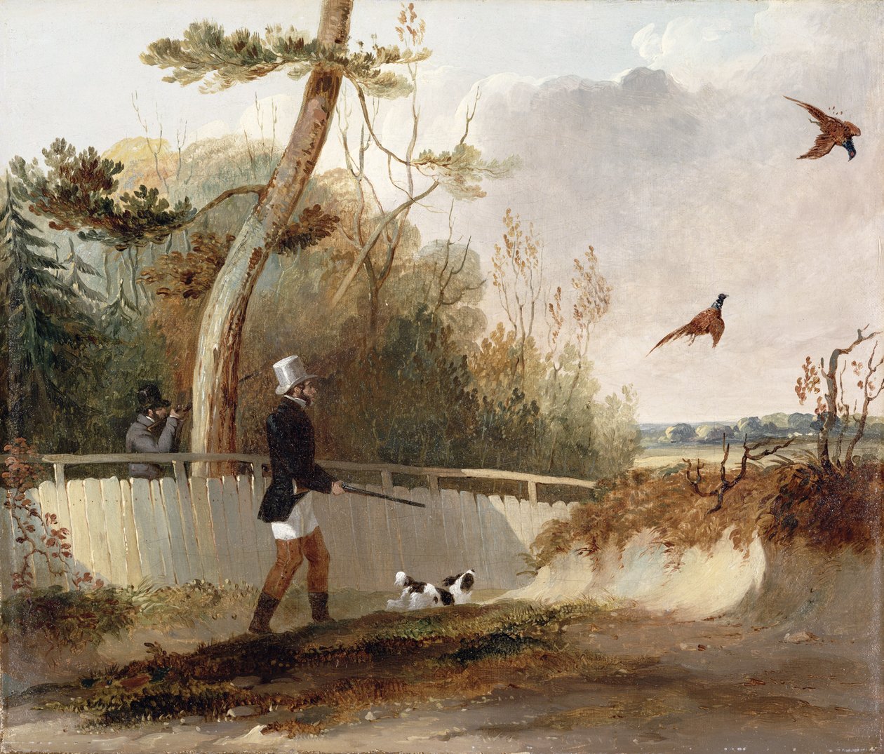 Fácánlövészet alkotó: Samuel John Egbert Jones