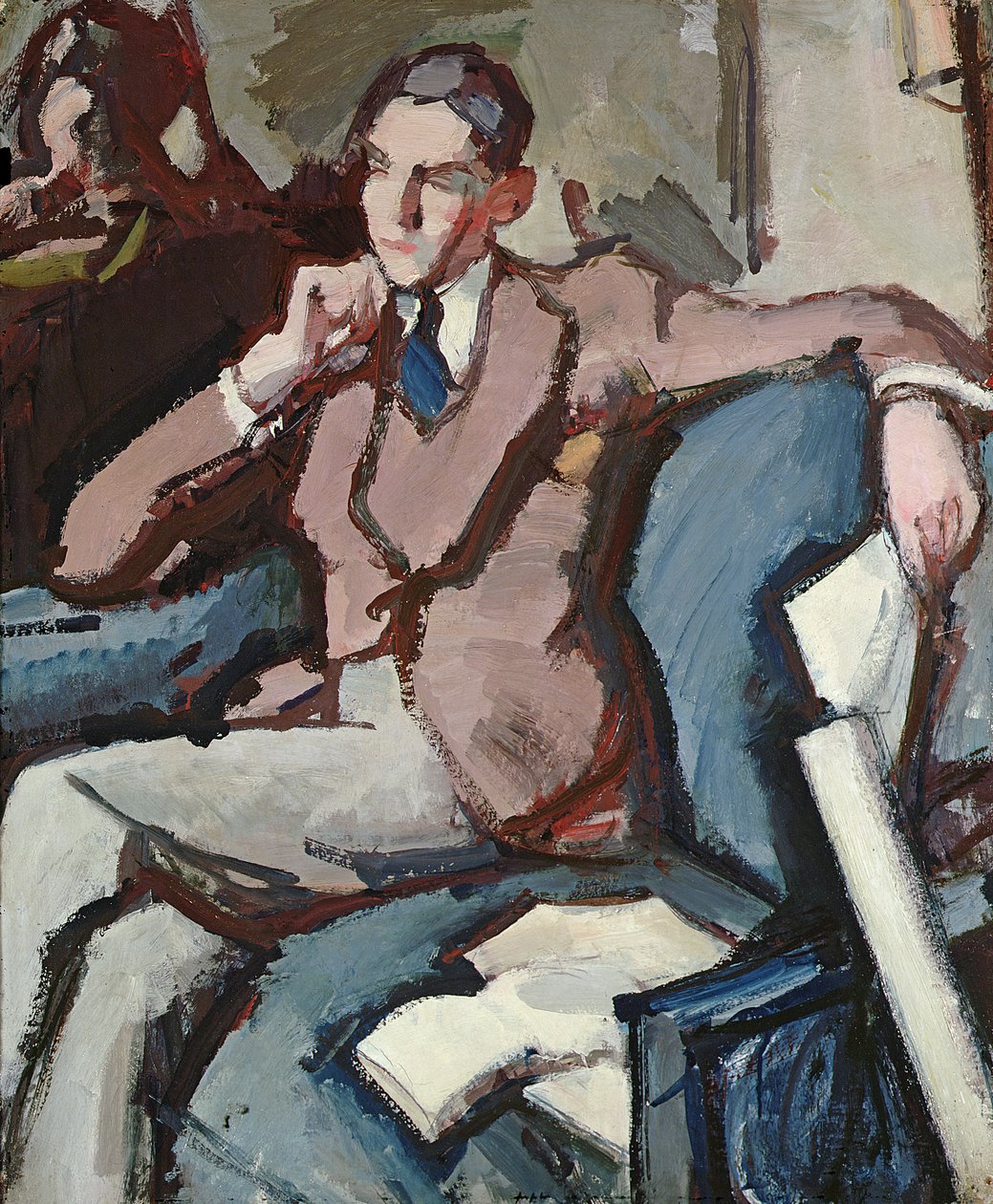 Willie Peploe portréja alkotó: Samuel John Peploe