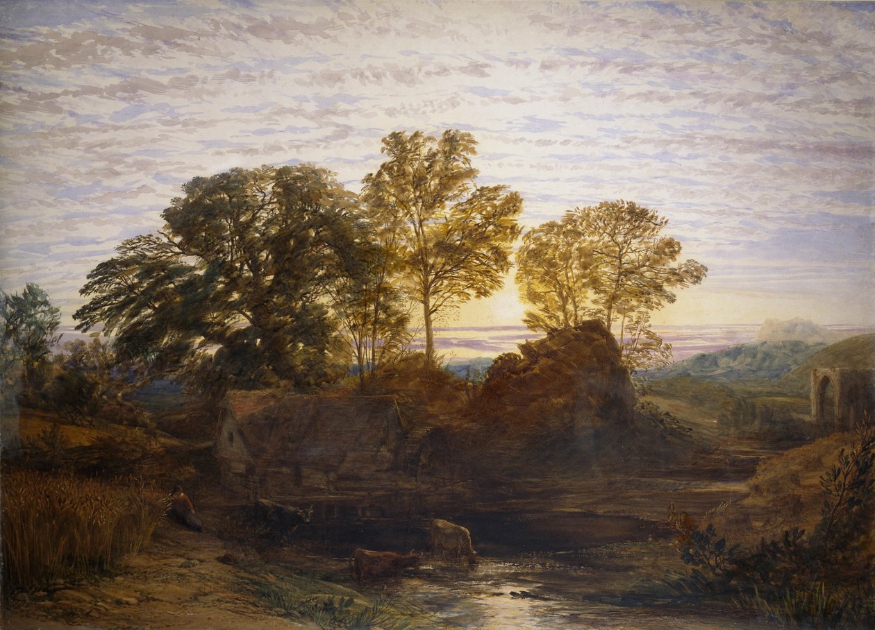 A Vízimalom, XIX alkotó: Samuel Palmer