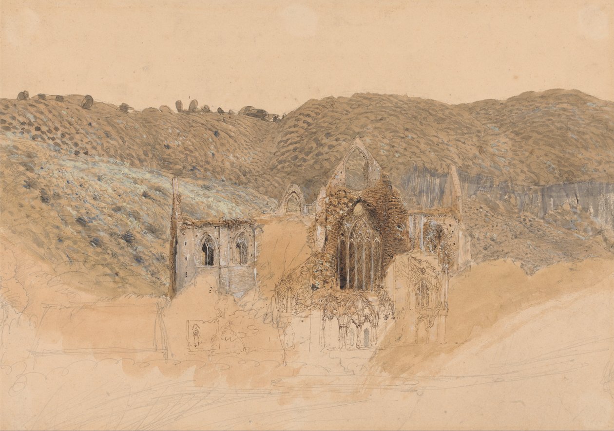 Tintern apátság alkotó: Samuel Palmer