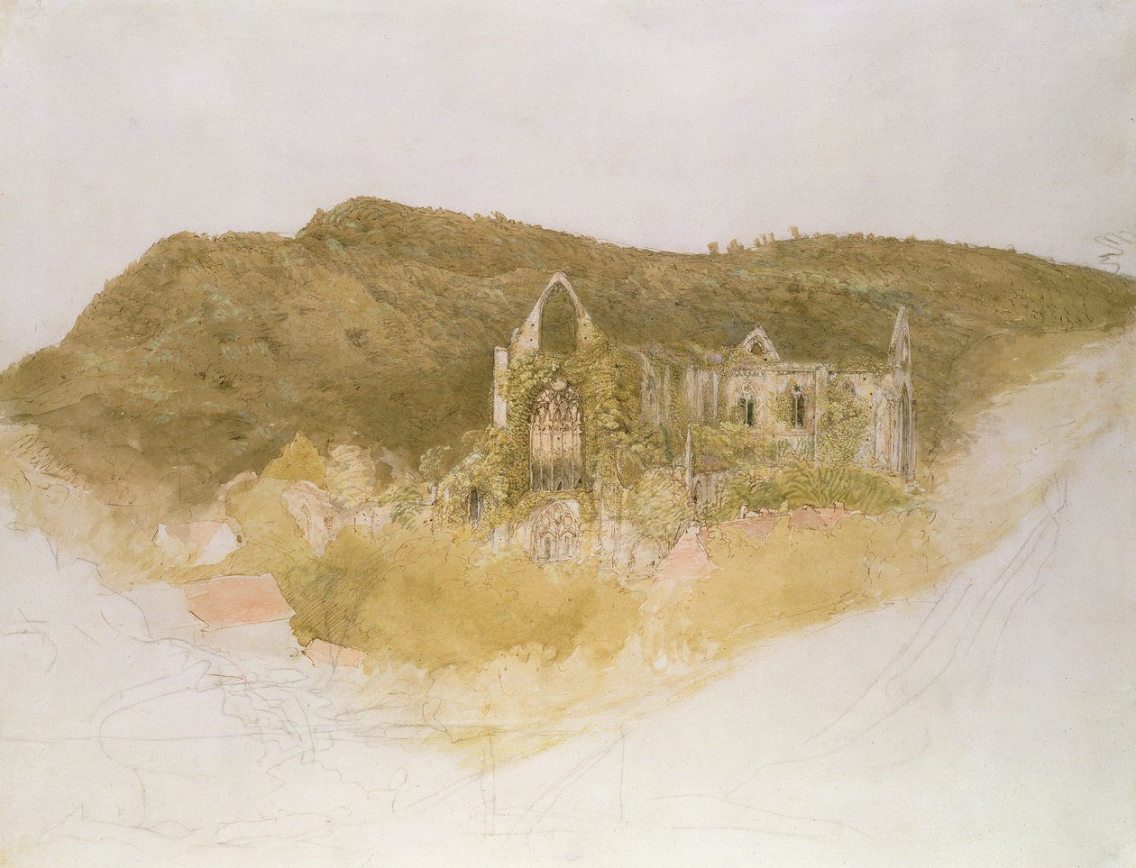 Tinterni apátság alkotó: Samuel Palmer