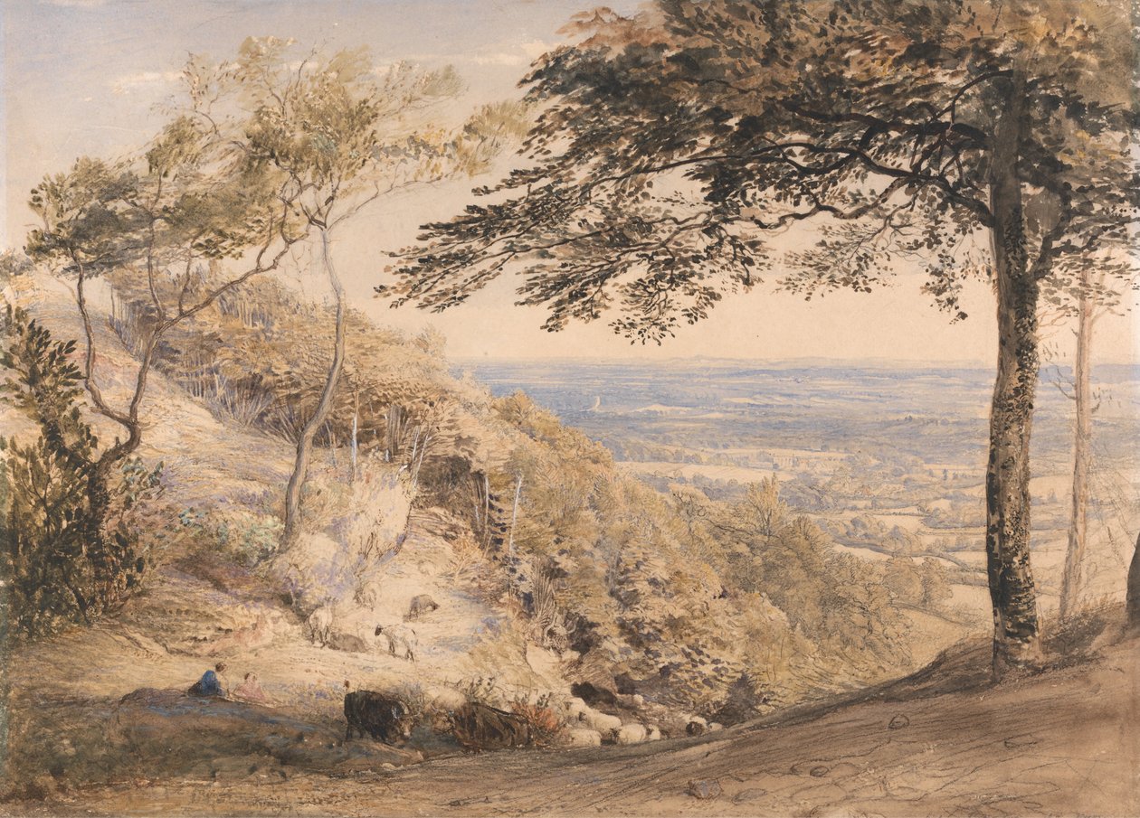 Wilmots Hill, Kent alkotó: Samuel Palmer