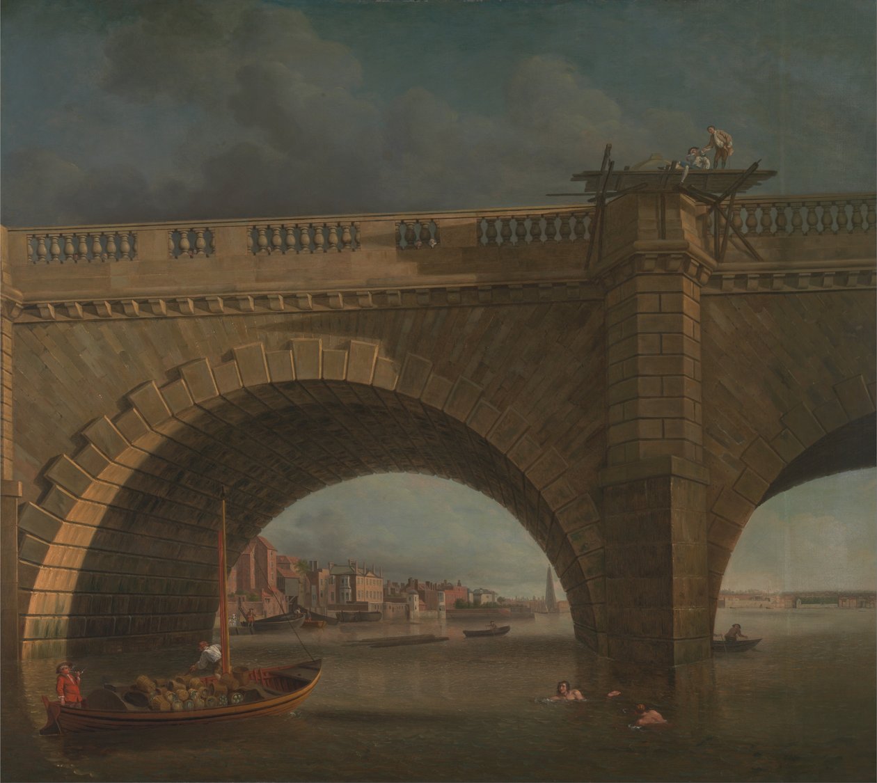 A Westminster -híd boltívei alkotó: Samuel Scott