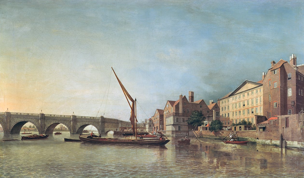 A Westminster híd 1747-ben alkotó: Samuel Scott