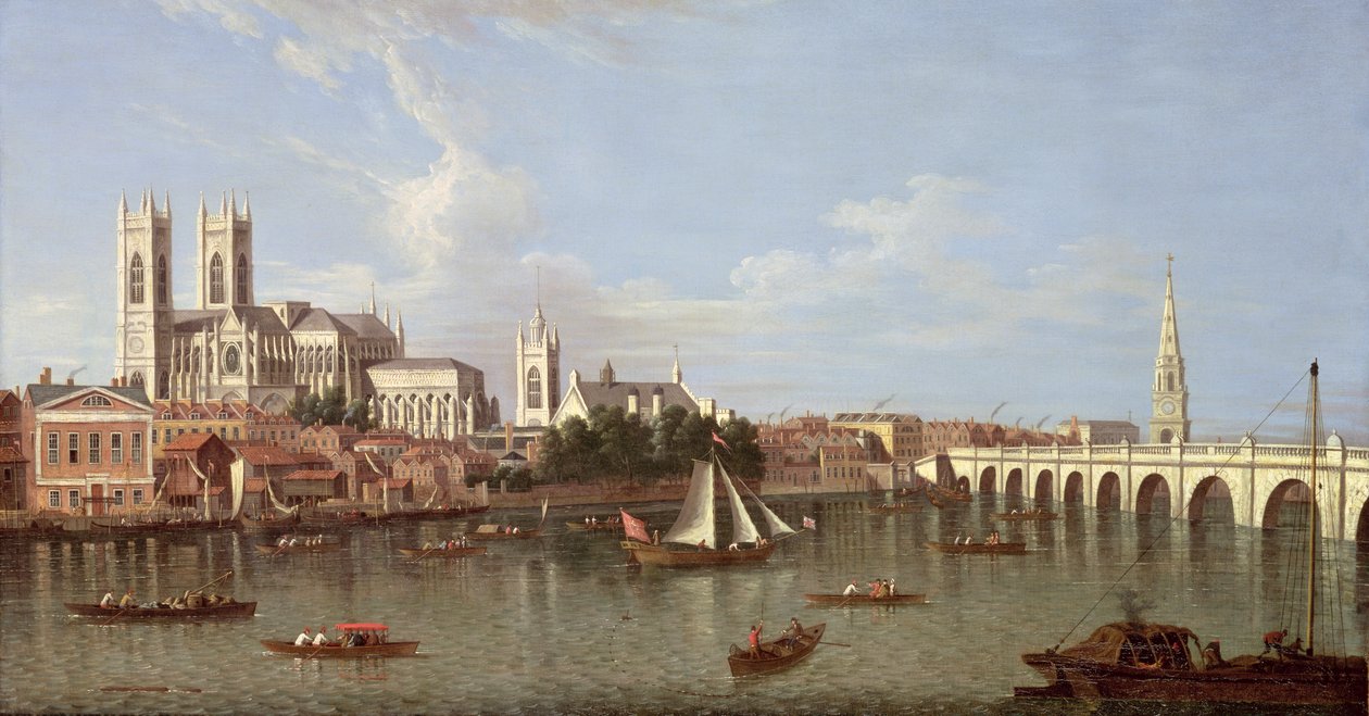 Westminster híd alkotó: Samuel after Scott