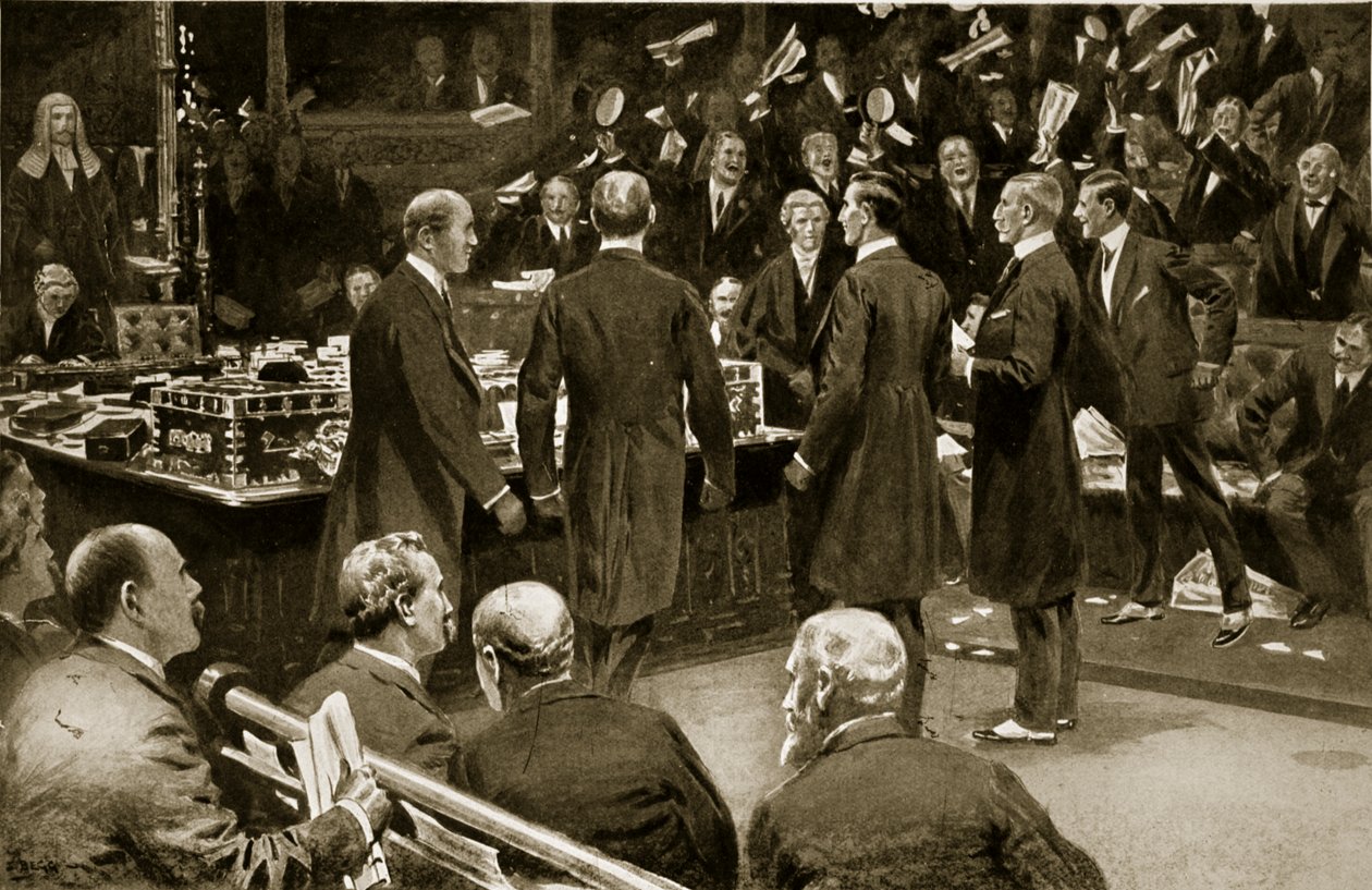 A Home-Rule vereség, 1912 alkotó: Samuel Begg