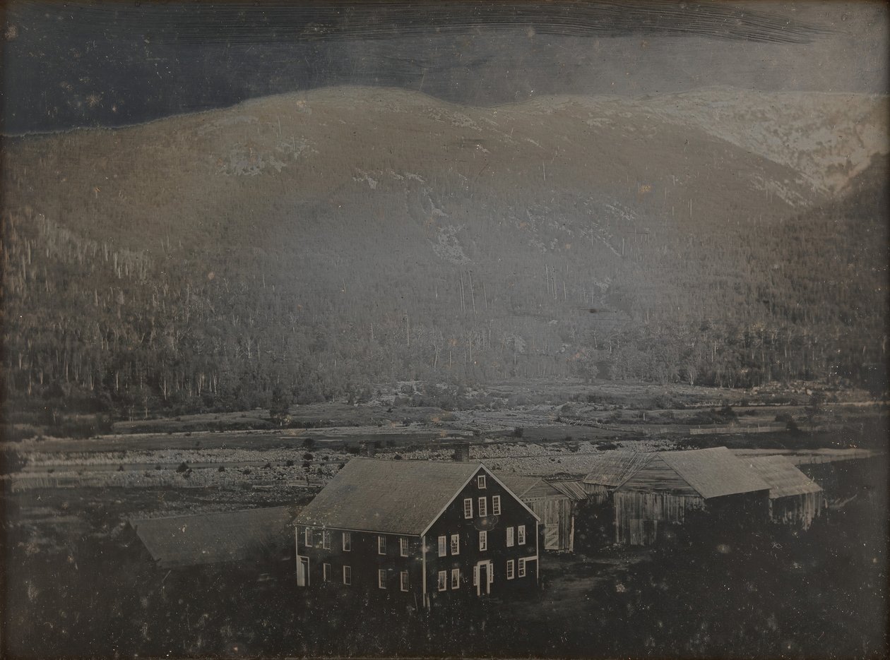 Nézet New Hampshire-ben, 1840-41. alkotó: Samuel Bemis