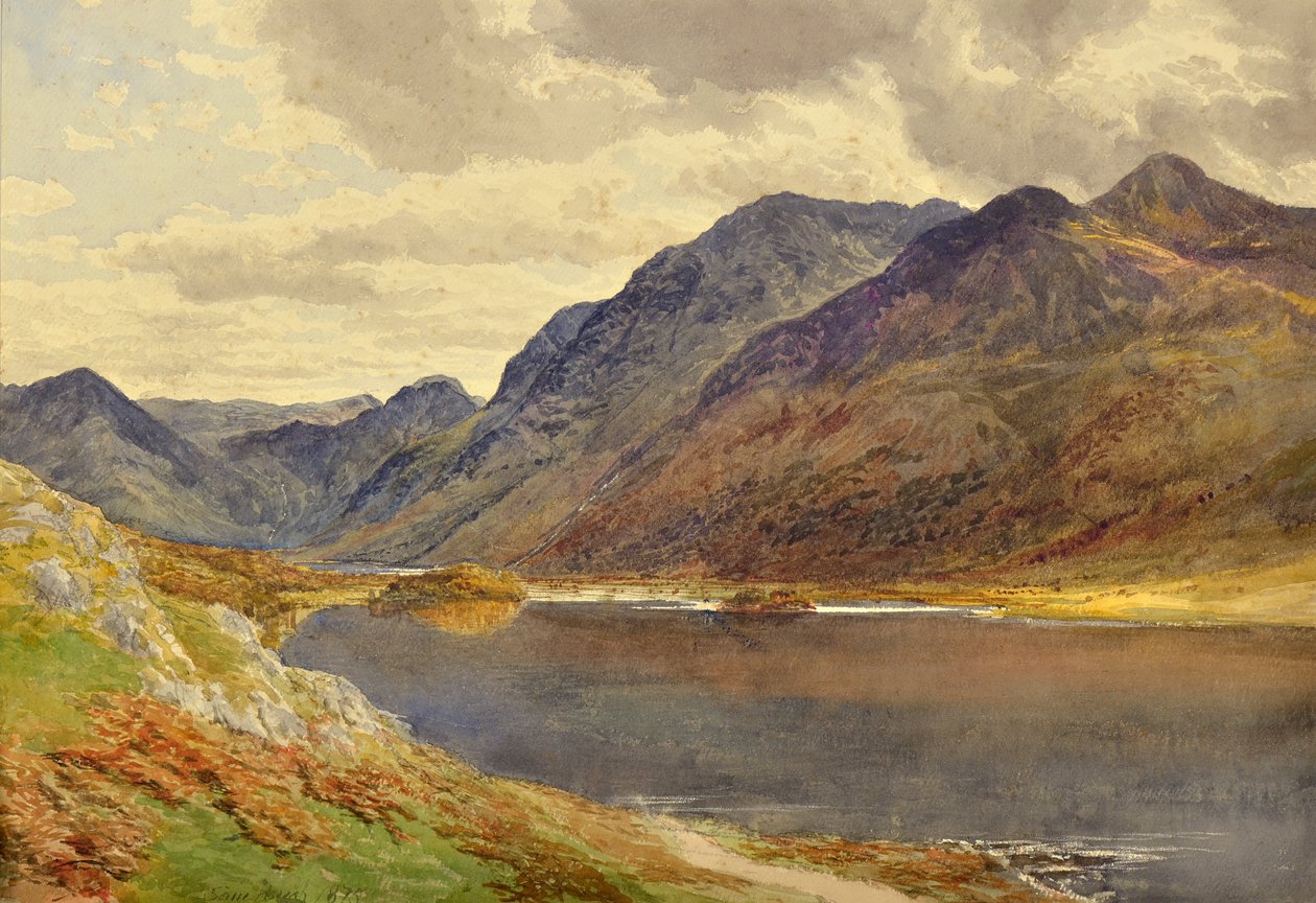 Crummock Water, Cumberland alkotó: Samuel Bough
