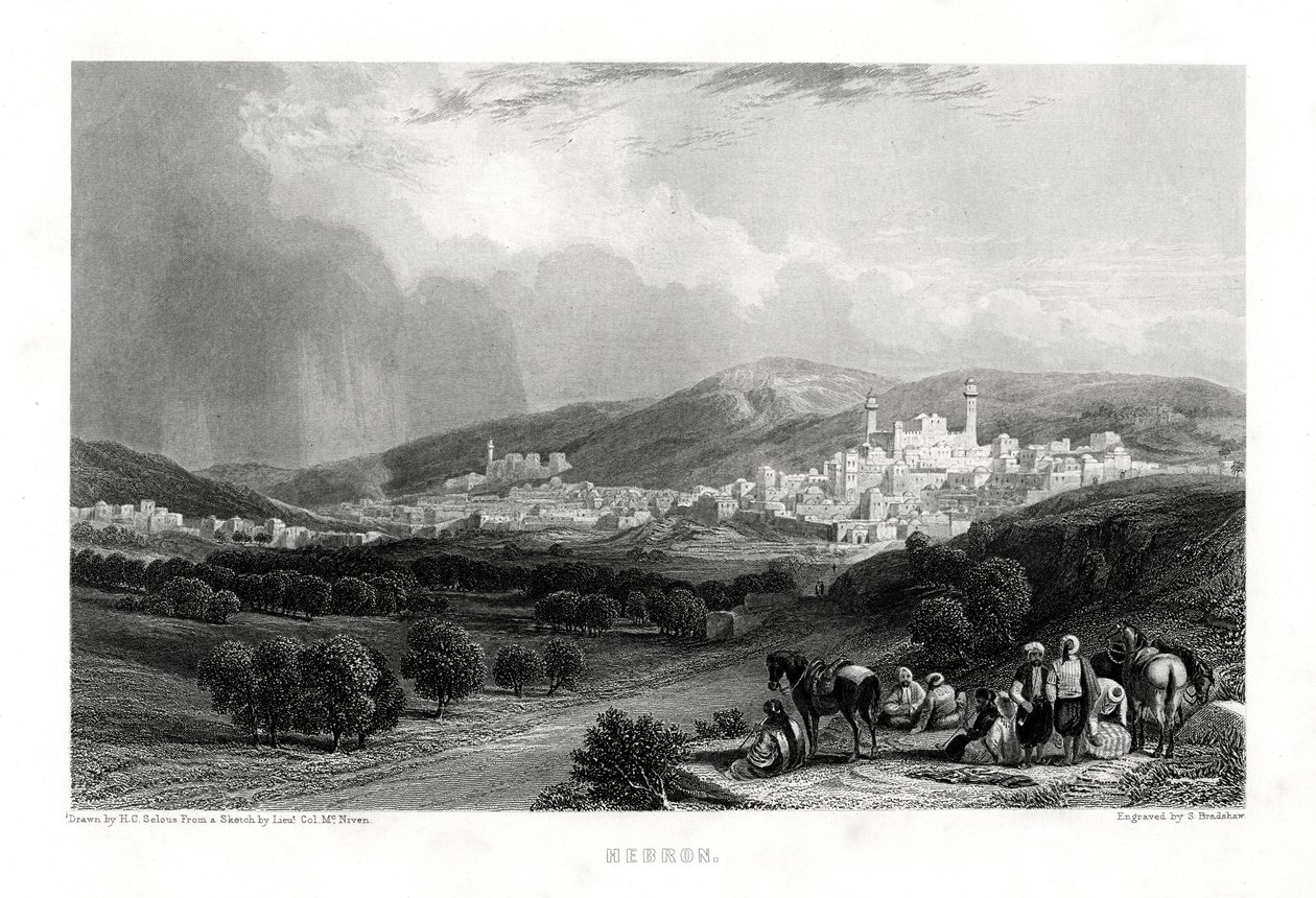 Hebron, 1887 alkotó: Samuel Bradshaw