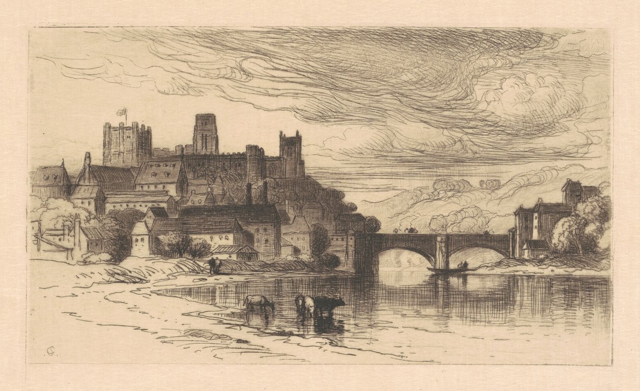 Durham, Anglia alkotó: Samuel Colman