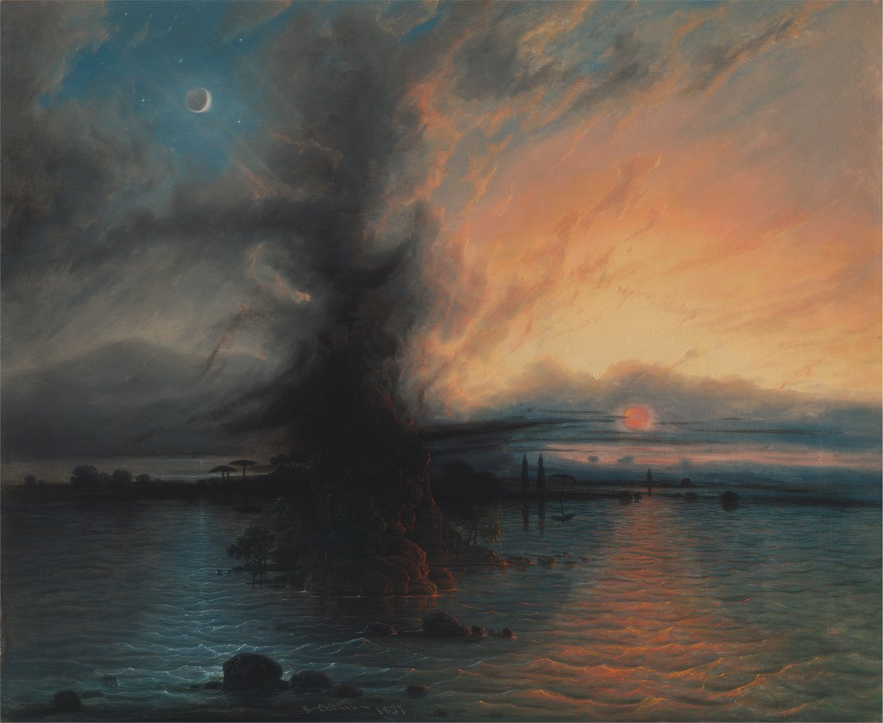 Az üdvösség sziklája alkotó: Samuel Colman