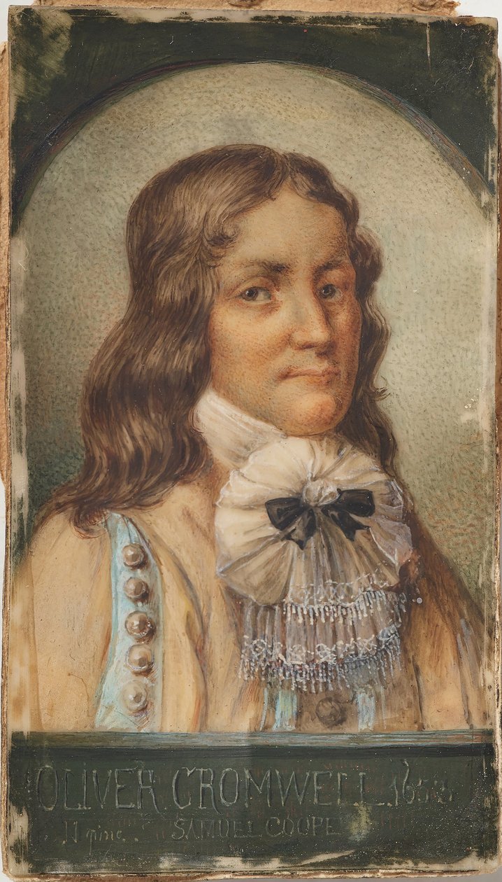 Oliver Cromwell portréja 1599-1658, 1653. alkotó: Samuel Cooper