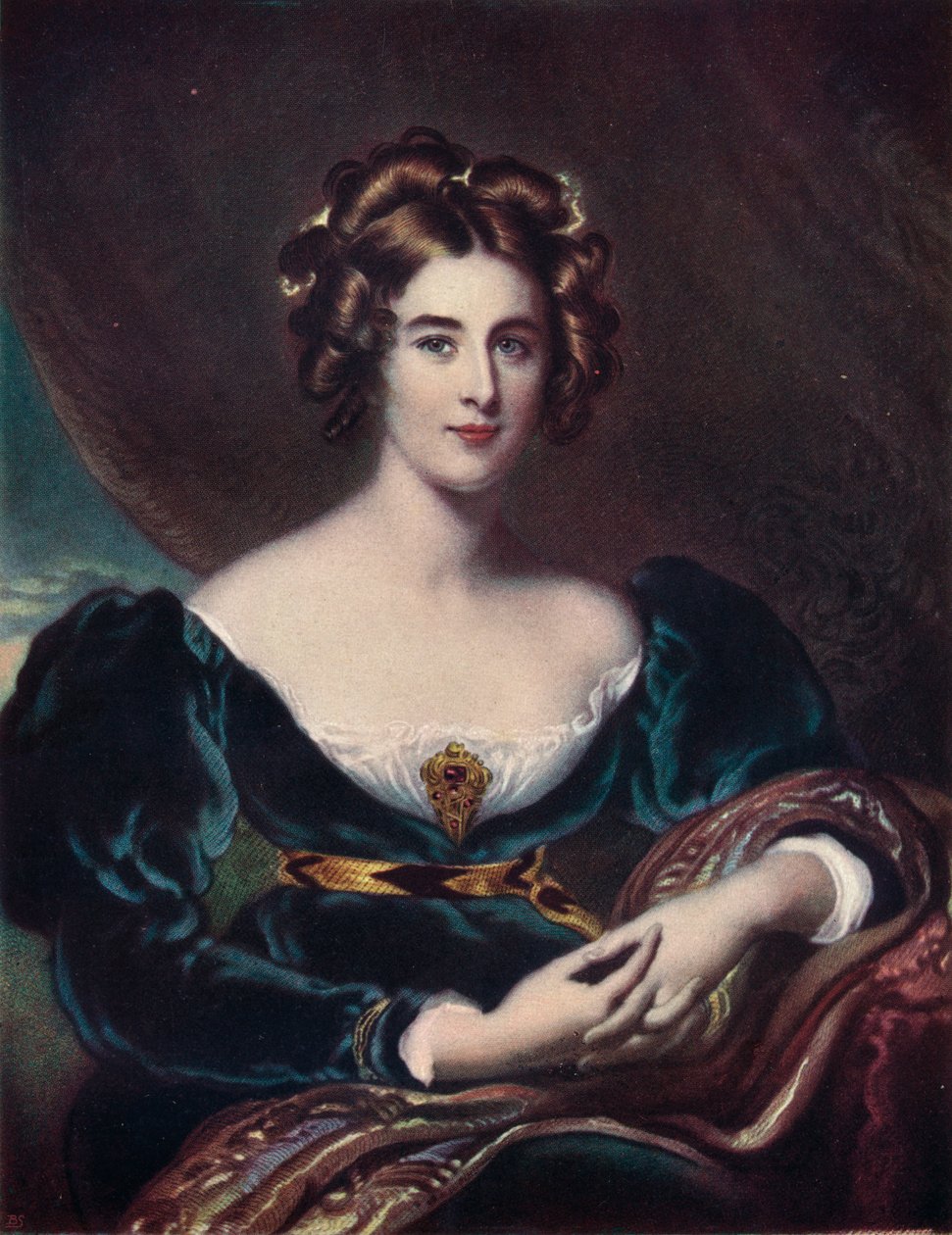 Lady Lyndhurst, 1836, 1904 alkotó: Samuel Cousins