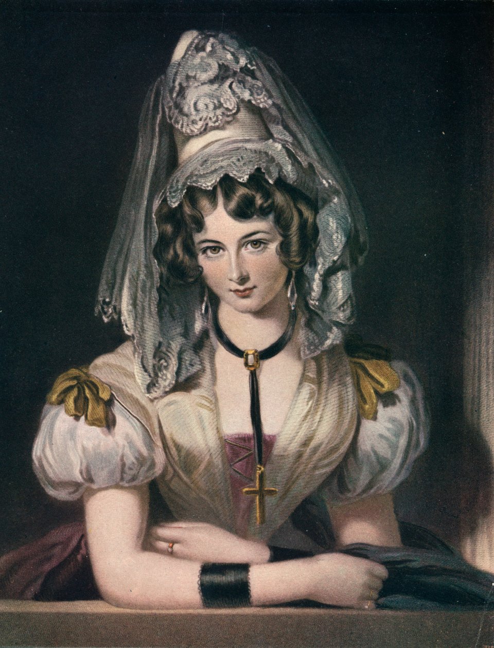 Lady Maria Theresa Lewis, 19th century, 1904 alkotó: Samuel Cousins