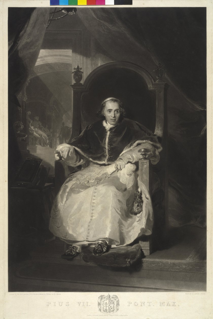 VII. Pius pápa alkotó: Samuel Cousins