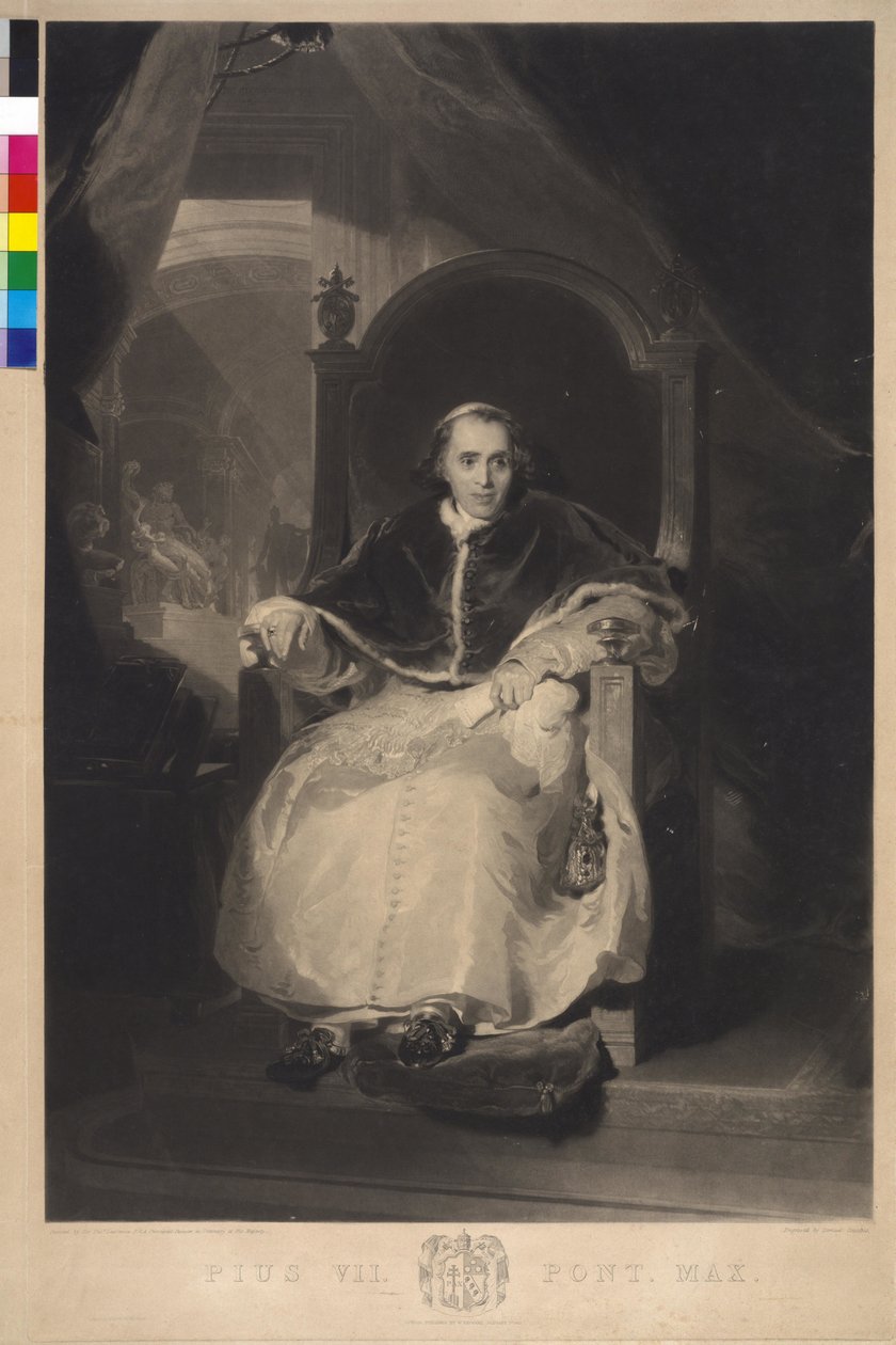 VII. Pius pápa alkotó: Samuel Cousins