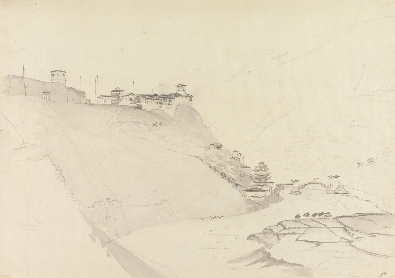Wandepore [Wandu Phodrang] alkotó: Samuel Davis