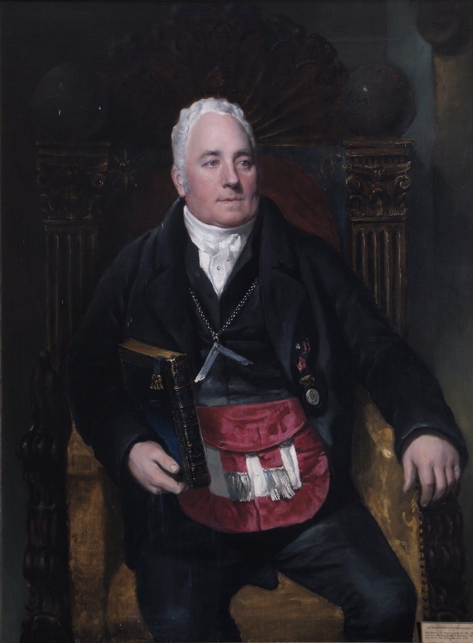 James Asperne, 1813 alkotó: Samuel Drummond