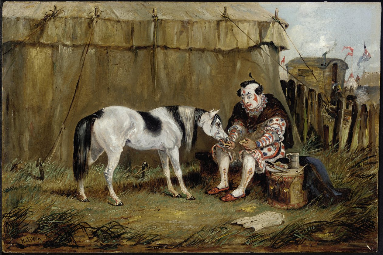 Cirkusz, póni és bohóc alkotó: Samuel Henry Alken