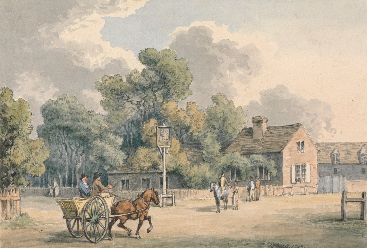 A Village Inn alkotó: Samuel Howitt