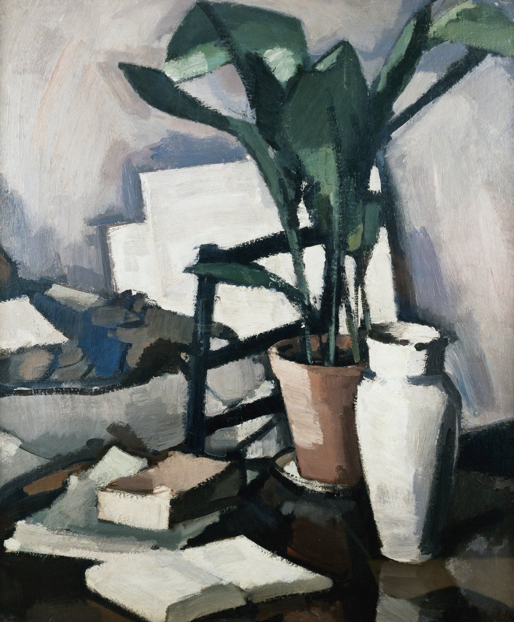 Aspidistra, c. 1924 alkotó: Samuel John Peploe