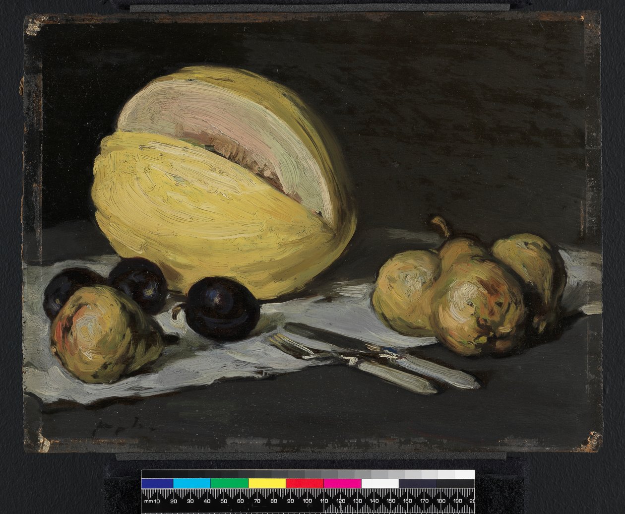 Csendélet, 1906-1907 körül alkotó: Samuel John Peploe
