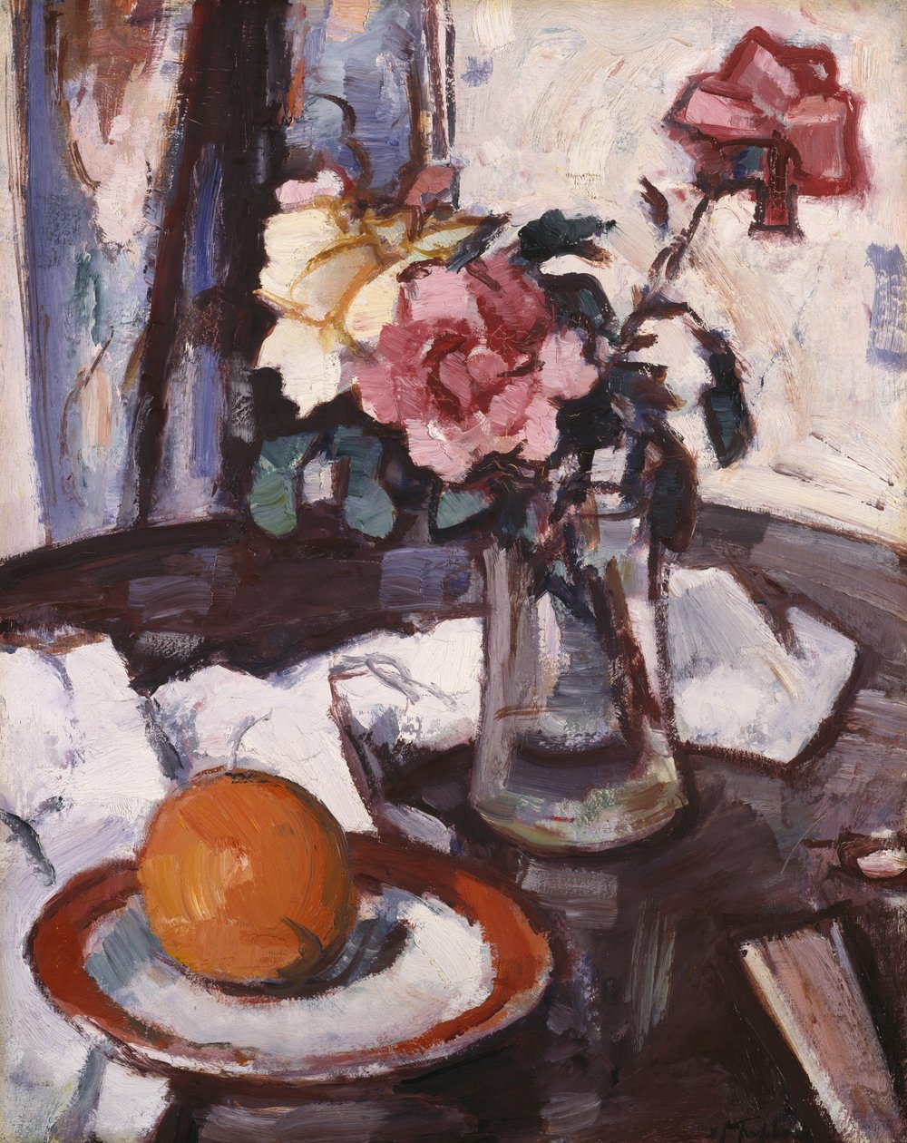 Csendélet alkotó: Samuel John Peploe
