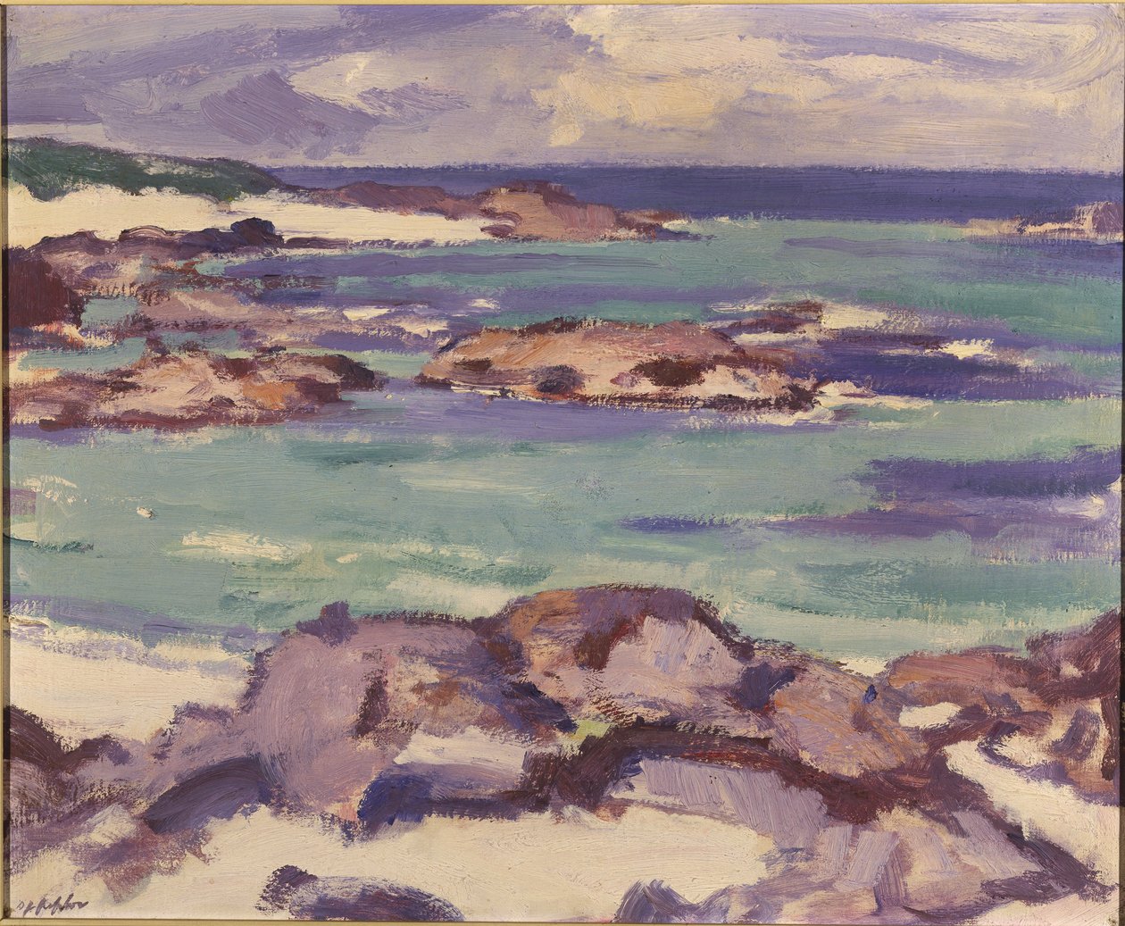Az északi part, Iona alkotó: Samuel John Peploe