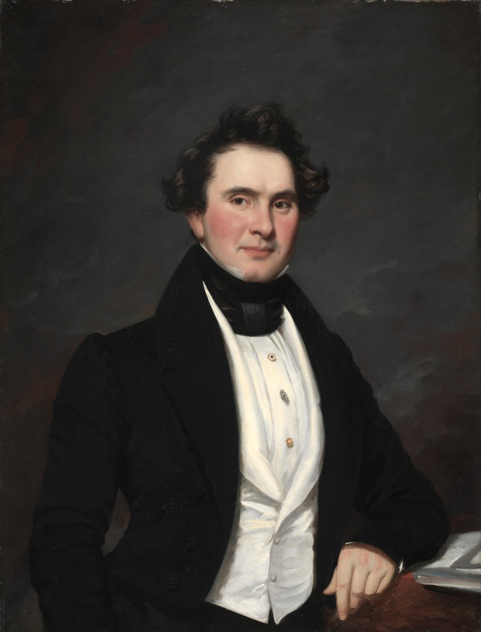 Egy férfi portréja alkotó: Samuel Lovett Waldo