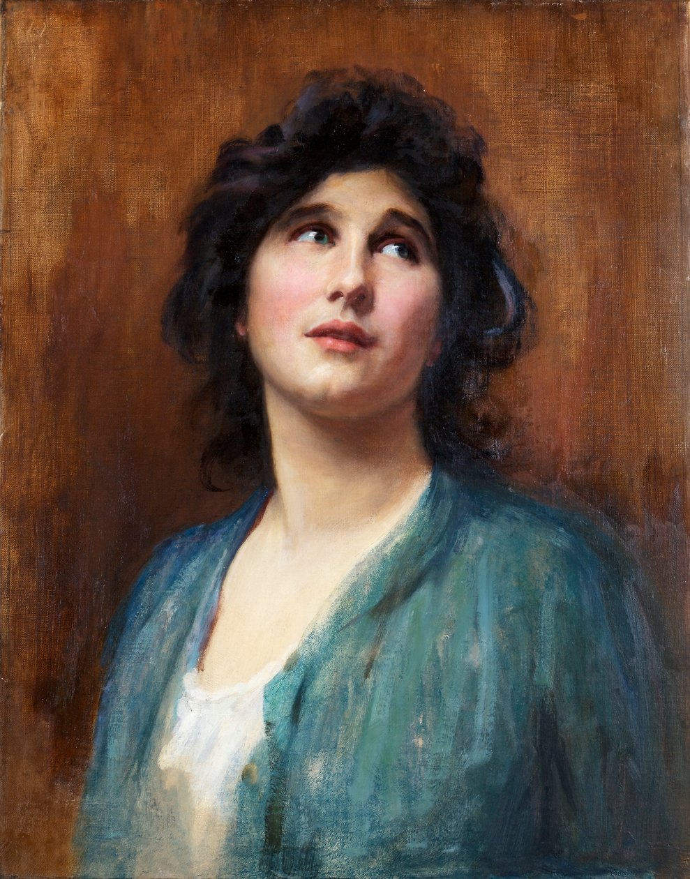 Imádás (olaj, vászon) alkotó: Samuel Luke Fildes