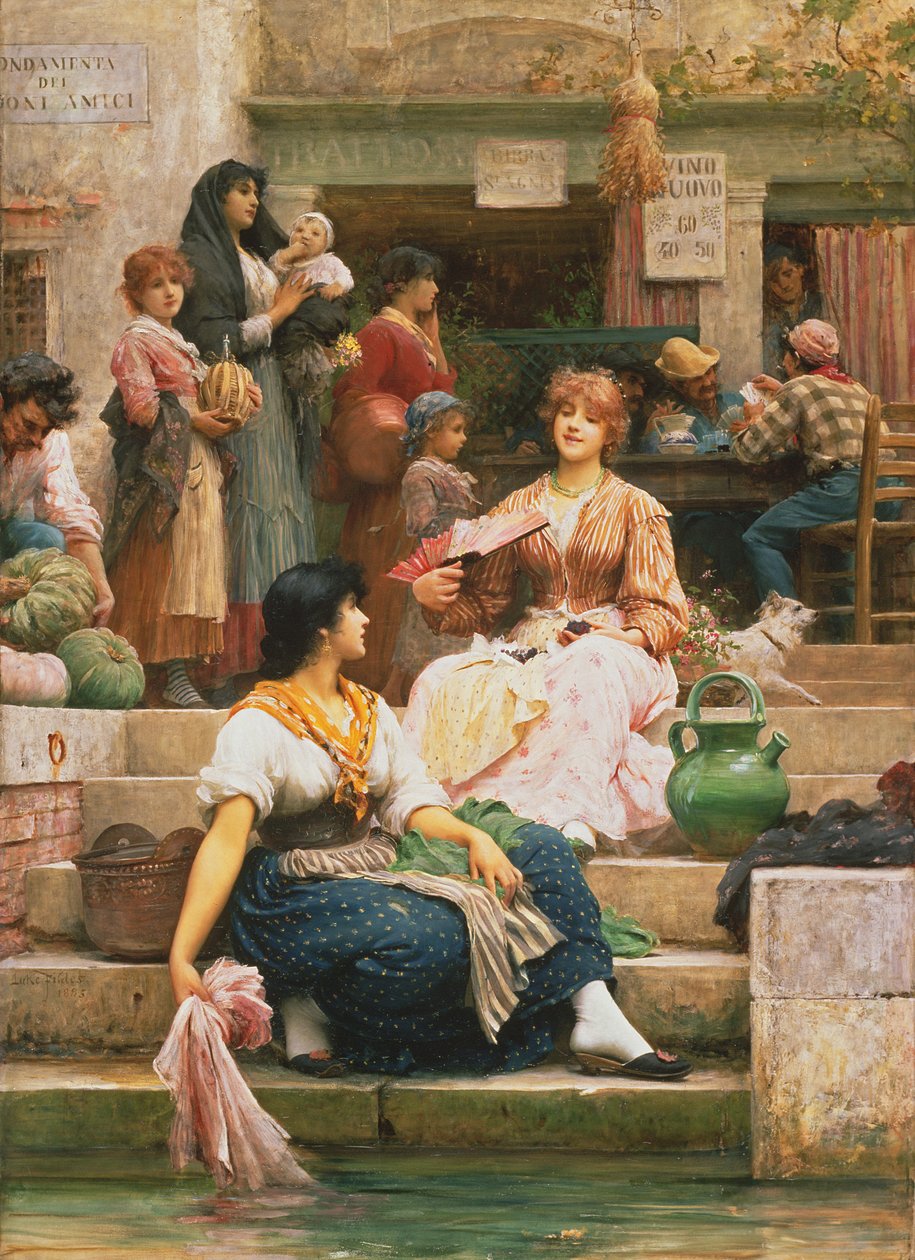 Venetians alkotó: Samuel Luke Fildes